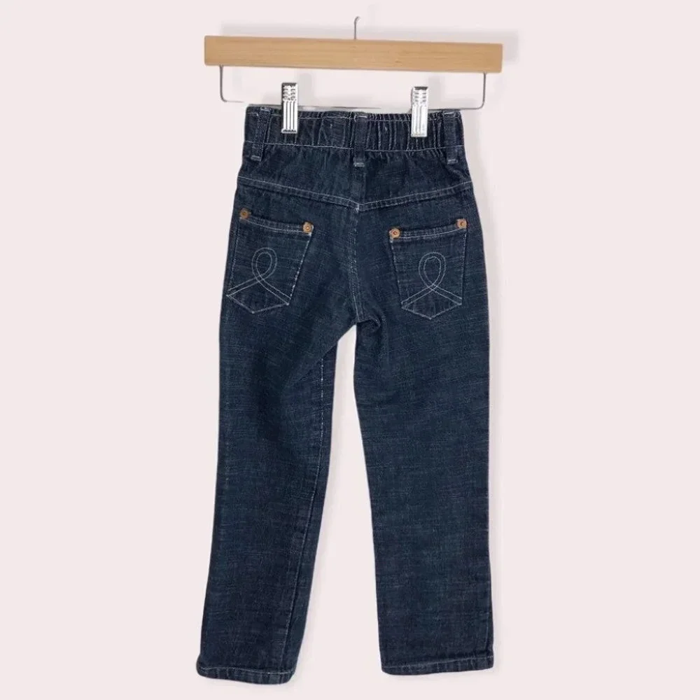 Flora and Henri‎ jeans straight leg dark wash size 3 years